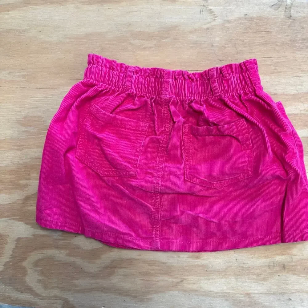 2 Items for $6 Girls Carters Hot Pink Cordaroy Skirt Size 6